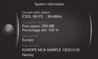 04 Kaart- en systeeminformatie 04 Navigatie - kaart- en systeeminformatie Volvo biedt enkele hoofdkaarten voor verschillende delen van de wereld.