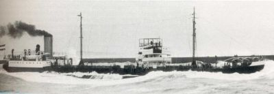 1936-1955 Ramona C.S.M. 1955-1961 Ramona Caribean Petroleum Company. 1961-1963 als opslagschip bij Assuncion Nacional Ganderos de Venezuela. Op 07-05- 63 door sleepboot Maas naar Rotterdam gebracht.
