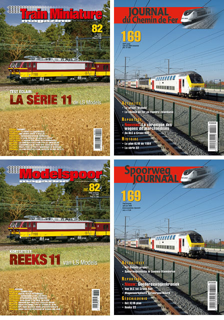 - 27 - Modelspoor Magazine, Train Miniature Magazine, Journal du Chemin de Fer, Spoorwegjournaal Modelspoor Magazine/Train Miniature Magazine is een echt verzamelmagazine dat in 1999 ontstaan is uit