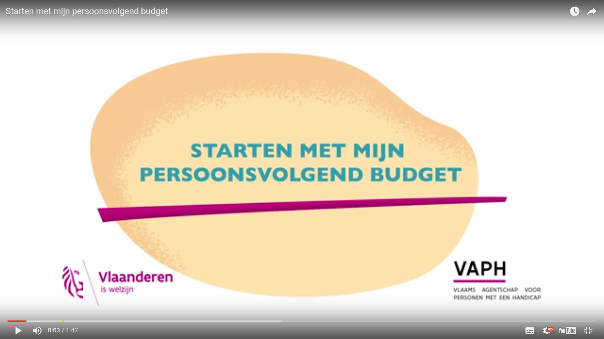 3. HOE KAN IK MIJN BUDGET BESTEDEN?