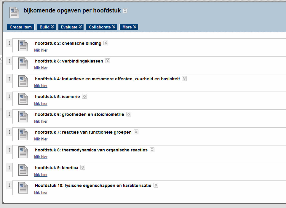 Studentenaantal 2009-10: 250 Stijgende tendens Studiemateriaal Cursustekst Opgaven van de oefeningen voor de