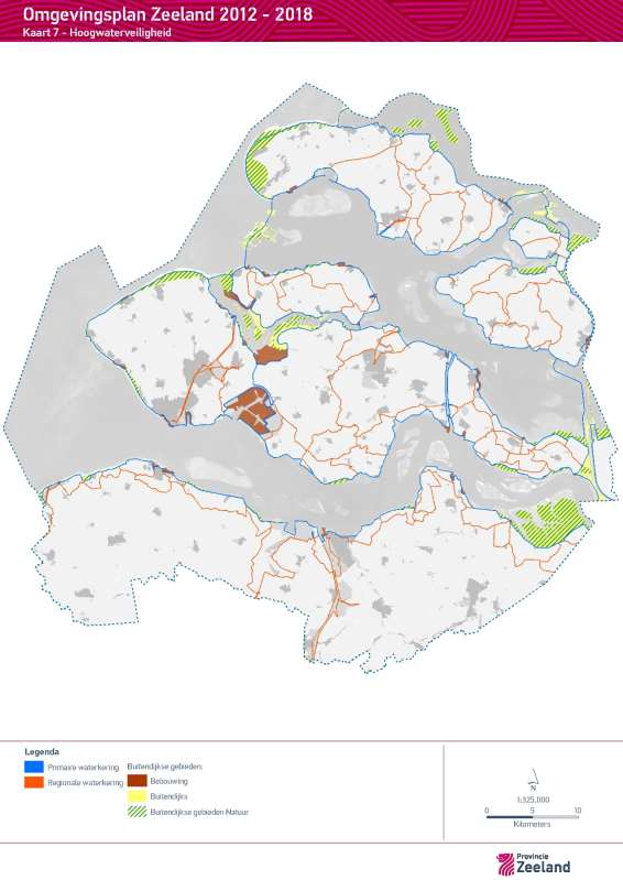 Bijlage 2: Kaart buitendijkse gebieden