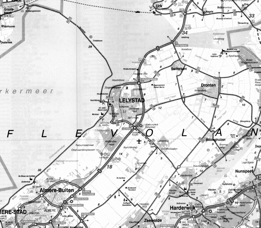 2 METHODE 2.1 Locatie Het perceel EC1 onder de windmolens is aangelegd in het jaar 2000 in het Visvijverbos aan de IJsselmeerdijk bij Lelystad (52º33 N, 5º30 O). Figuur 2.