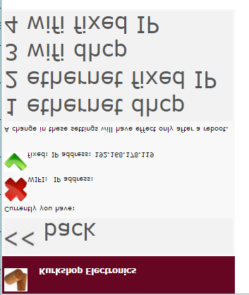 Bij een nieuw systeem is er geen gebruikerscode en wachtwoord: u kunt de functies zo bereiken. We raden aan om zo snel mogelijk een gebruiker aan te maken.