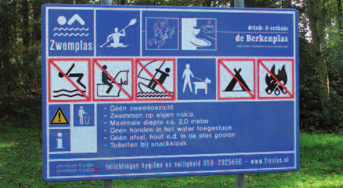 5.2 ZWEMWATER DE DOELEN Veilig en gezond zwemmen is mogelijk op de zwemlocaties in Fryslân. De kwaliteit van het zwemwater is in 2015 minimaal aanvaardbaar.