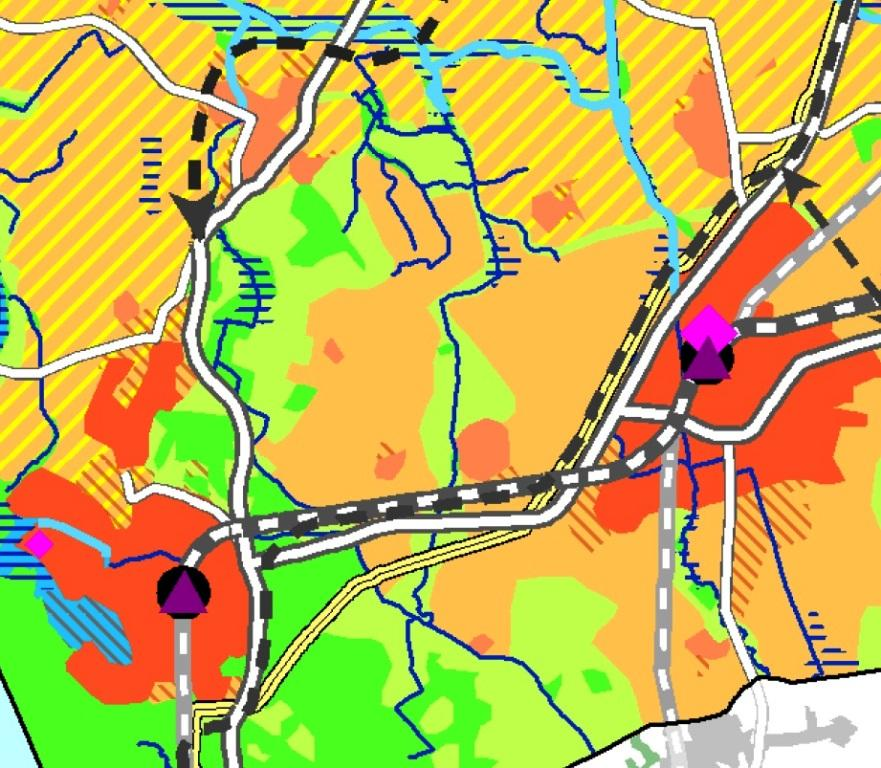 In Deel B Structuren en beleid staat op welke wijze de provincie stuurt op de functies in NoordBrabant. Daarvoor zijn vier ruimtelijke structuren opgesteld: 1. de groenblauwe structuur, 2.