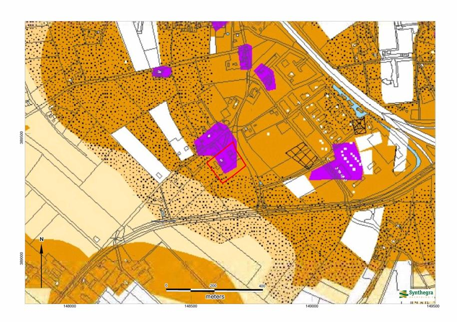 Bijlage 3: uitsnede gemeentelijke beleidskaart Ligging van het plangebied op de Archeologische Beleidskaart van