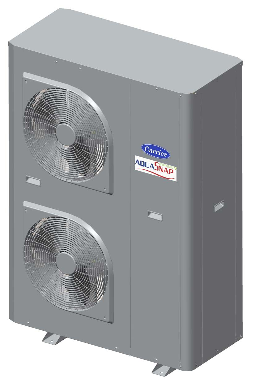 lucht-water warmtepompen met inverter 30RBV/RQV 17-21