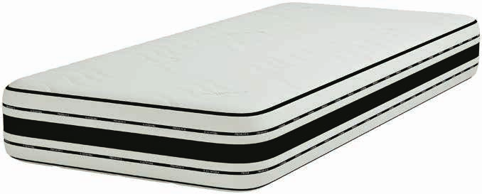 - S30 SPRINGMATRAS Omkeerbaar luxe kwaliteitsmatras met traagschuim, koudschuim en multi-pocketveren 375/m², verdeeld over 7 comfortzones.