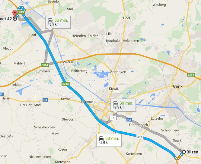 Route Reisinformatie