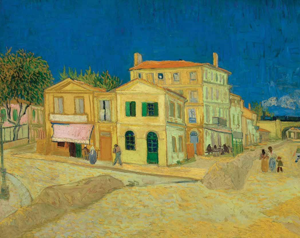 Vincent van Gogh Het gele huis (detail), 1888 Van