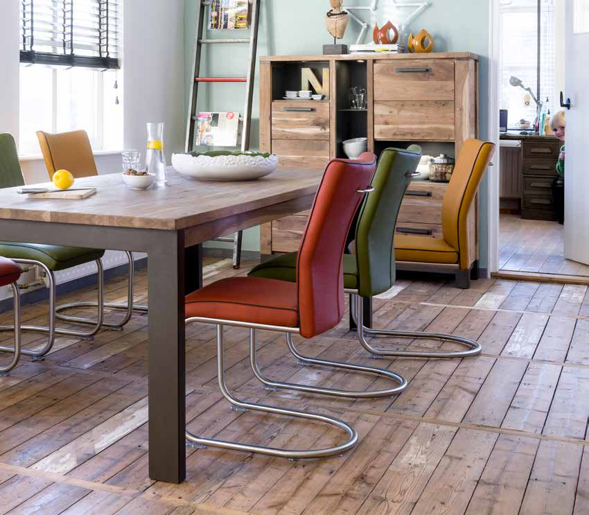 6 DEZE TAFEL IS DEZE STOEL IS bij aanschaf van 5 stoelen Watch, de 6 e gratis. tv-dressoir 90cm 599,- 99,- 0cm 99,- 9,- 70cm 99,- 9,-.