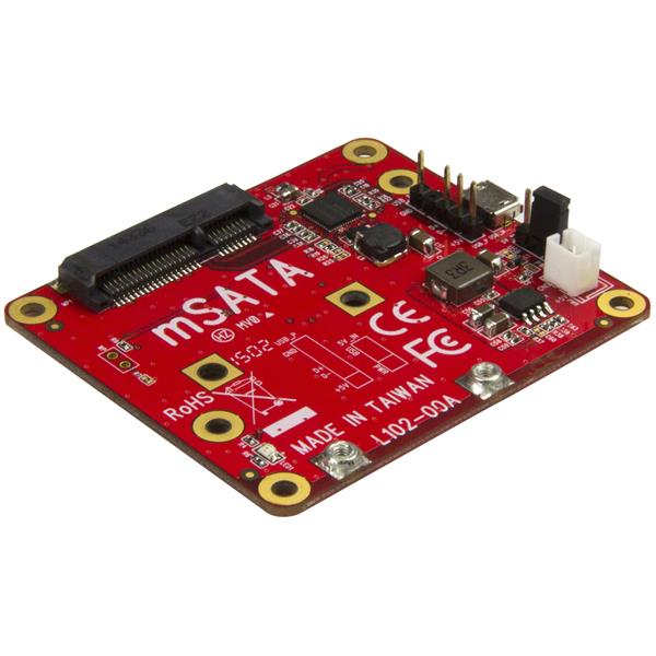 USB naar msata converter voor Raspberry Pi en development boards Product ID: PIB2MS1 Vergroot de dataopslagcapaciteit van uw Raspberry Pi of ander development board, door deze USB 2.