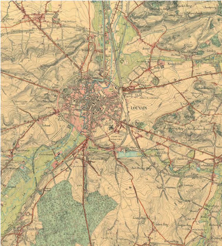 Herziening RSL2 Voorontwerp 29 oktober 2016 Figuur:Topokaart uit 1891