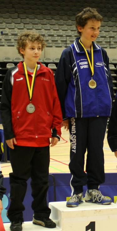 In de laatste wedstrijd, tegen Marie Maesen, mocht Evi proberen om voor de 3 de keer op rij het goud te behalen op de Vlaamse jeugdkampioenschappen.