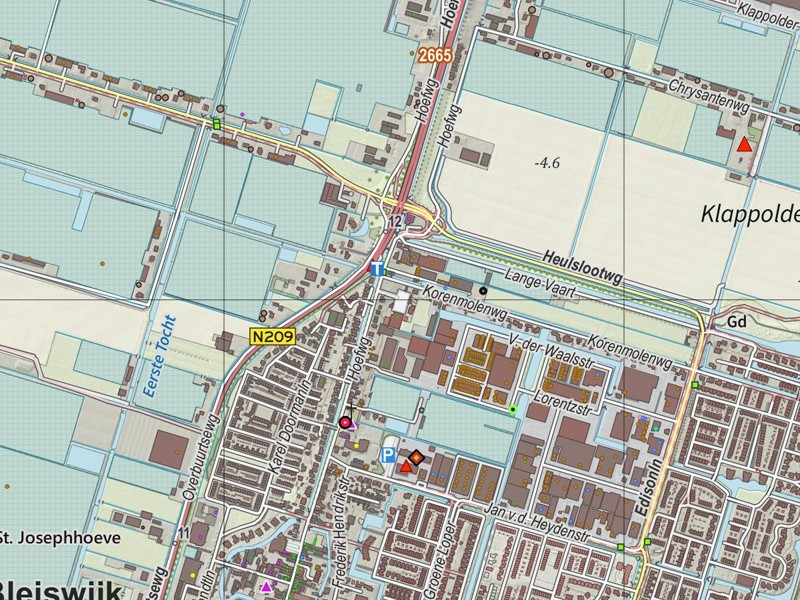 3 Administratieve gegevens Projectnummer 2015063004 Provincie Zuid-Holland Gemeente Lansingerland Plaats Bleiswijk Toponiem Hoefweg Centrum locatie (m RD) 96.410; 448.