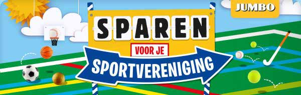 Jumbo spaaractie Beste leden, Vanaf woensdag 8 februari kunt u bij Jumbo gaan sparen voor onze sportvereniging. Bij elke besteding van Euro 10,- ontvangt u een sportpunt.