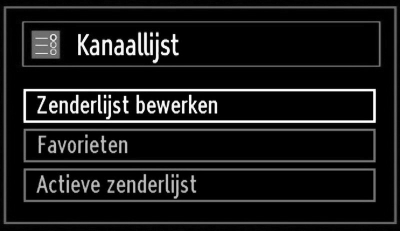 Na deze bewerking kunt u de de Zoek-stap als 8000 KHz of 1000 KHz instellen. Als u 1000 KHz selecteert, voert de TV de zoekprocedure op gedetailleerde wijze uit.