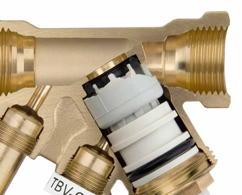 Balancing and control valves TBV-C BV-CM De TBV-C inregelafsluiter is ontworpen voor toepassing op eindunits in verwarmings- en koelinstallaties en waarborgt een nauwkeurige regeling met een optimaal