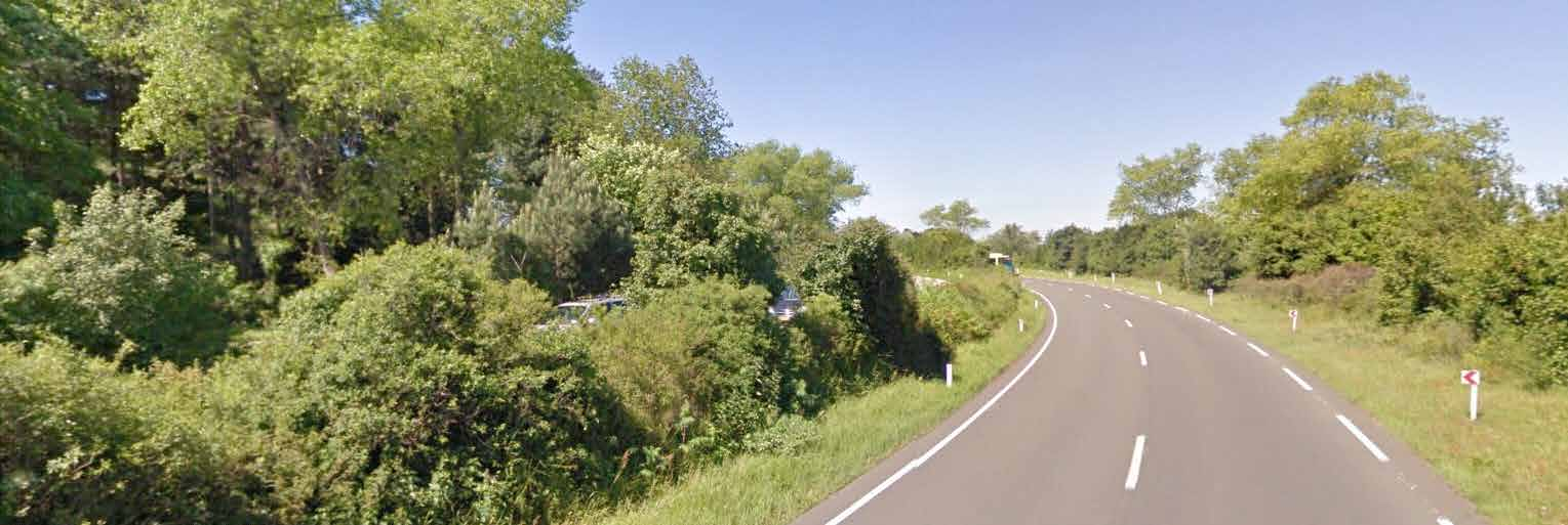 Betekenis van de middenberm: landschap krijgt meer betekenis boven de weg (illusie), de landschappelijke beleving