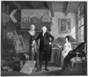 echtgenote Adriana Johanna Jongbloet (1754-1790) en twee