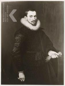 SK-A-5013 Anoniem Noordelijke Nederlanden (historische regio) 1614 Portret van een