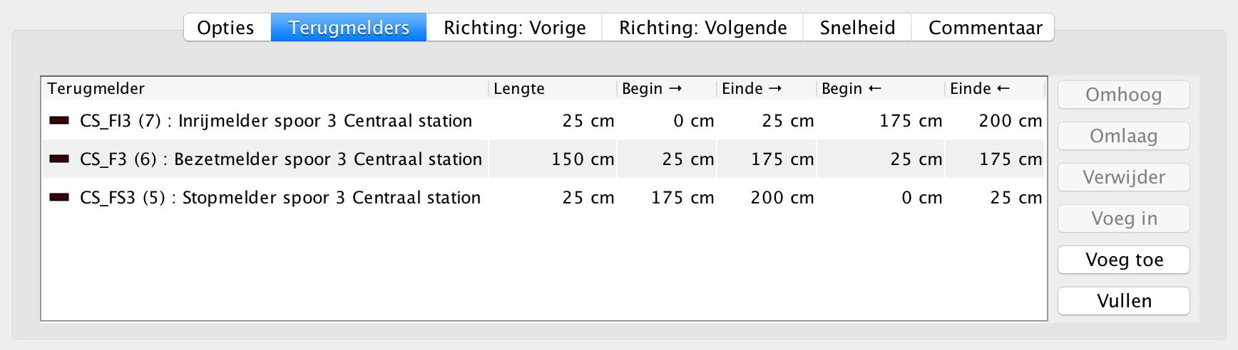 automatisch, is genoeg om dit te realiseren. De enige eis is dat alle relais bestuurd worden door het Dinamo -interface (mogelijk via een OM32/OC32) en niet via een tweede interface.