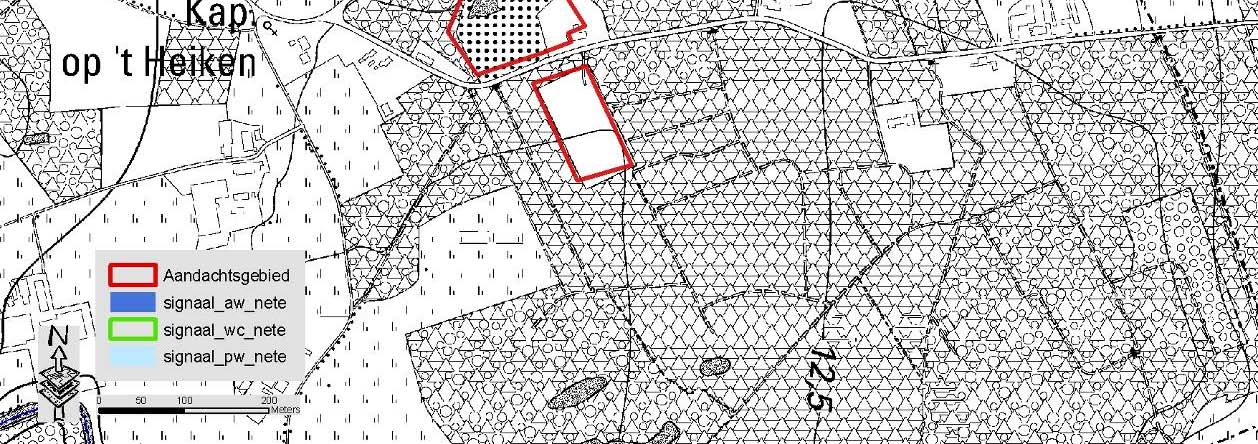 gesitueerde cluster (DB2). 2) Het aandachtsgebied ligt in het gewestelijk ruimtelijk uitvoeringsplan (RUP) Vallei van de Aa en Kleine Nete tussen N19 en Grobbendonk (plenaire vergadering: april 2011).