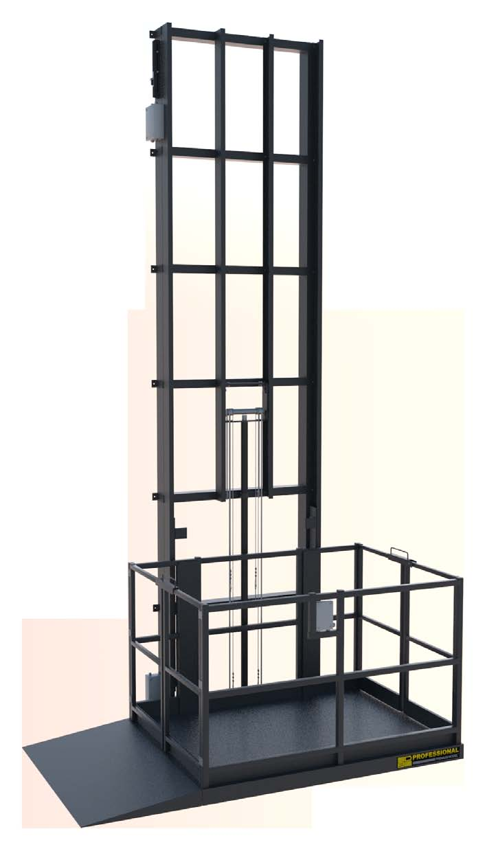 liftforce Goederenlift type Omni HLP1 Tot 2500 kg en een maximale platform