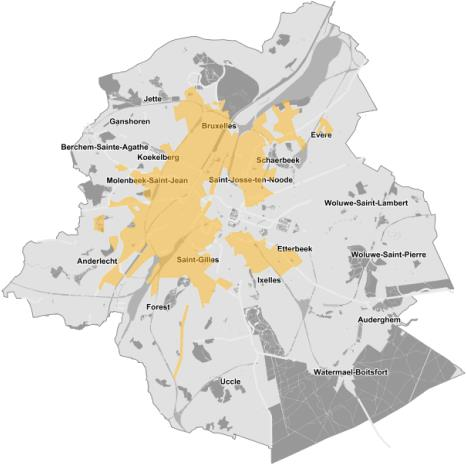 of die deel uitmaakt van een lijst van erkende organisaties (Kinderdagverblijven en Onthaaltehuizen) : La maison rue verte Groenstraat 42 1210 Sint-Joost-ten-Noode La pouponnière de la Flèche