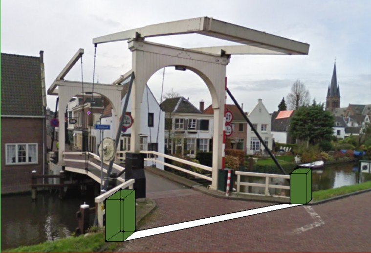 Voor de exacte plaatsbepaling van deze slagbomen in Breukelen moet nog detailering plaatsvinden, uitgangspunten hierbij zijn: da deze aan de zijde Brugstraat zo worden geplaatst dat er genoeg afstand