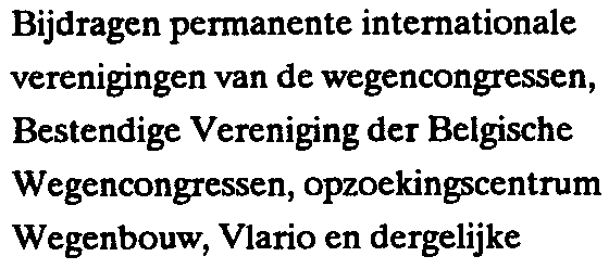 04 Wegverkeer F. 40-42 Dienst Artikel AARD v AN DE UITGA VEN Rekening lich- ting 0004 420/127-01 Werkingsuitgaven rollend materieel technische 655.717 1.000.000 1.000.000 0004 420/127-02 VeIZekering auto's en rollend materieel technische 449.