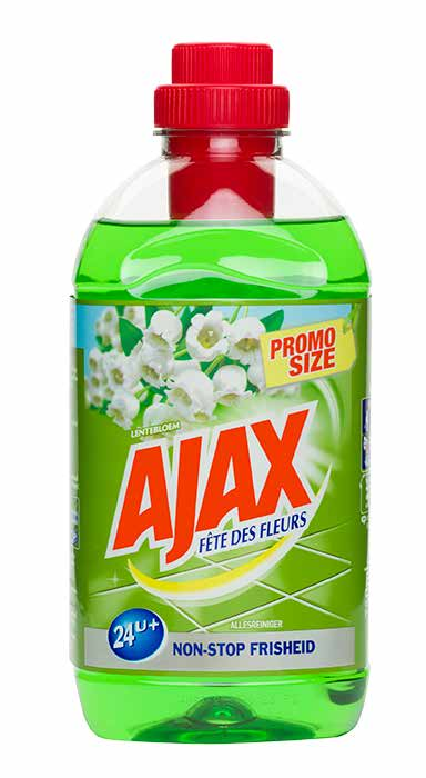 Ajax allesreiniger flacon 750 ml. OP=OP 1.440.