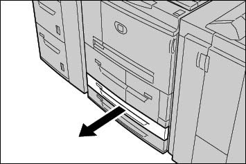 3. Papier plaatsen Papier plaatsen in lade 3 en 4. Plaats aan de hand van de volgende procedure papier in lade 3 en 4.