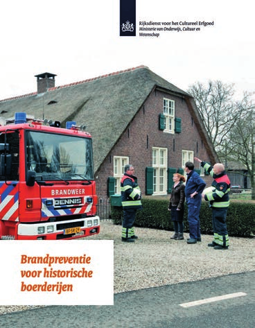 De brochure van 16 pagina s geeft tips om de kans op brand te verkleinen en de gevolgen te beperken. Op www.cultureelerfgoed.nl is de uitgave gratis in te zien en te downloaden.