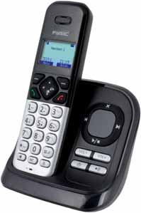 8 FX-7815 DECT Telefoon met digitale beantwoorder Eco friendly (low radiation) Verlicht dot matrix display Handenvrij bellen Naam en Nummerweergave met geheugen en terugbelfunctie Telefoonboek met