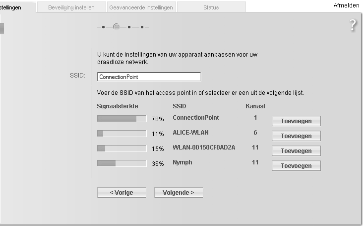 Basisinstellingen Basisinstellingen in de Werkingsmodus Ethernet-adapter In de Werkingsmodus Ethernet-adapter functioneert de Gigaset SE365 WLAN als draadloze netwerkadapter.