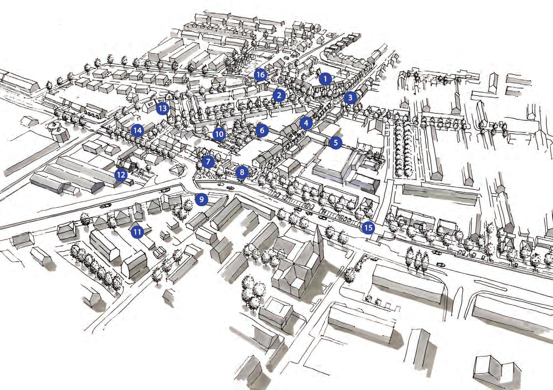 Overzicht ontwikkelingslocaties en mogelijke