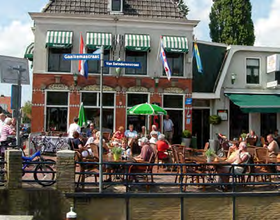 Locatie 7: Horecaplein Op dit moment concentreert zich de horeca aan de Hoornsewal, maar de uitstraling en levendigheid moeten