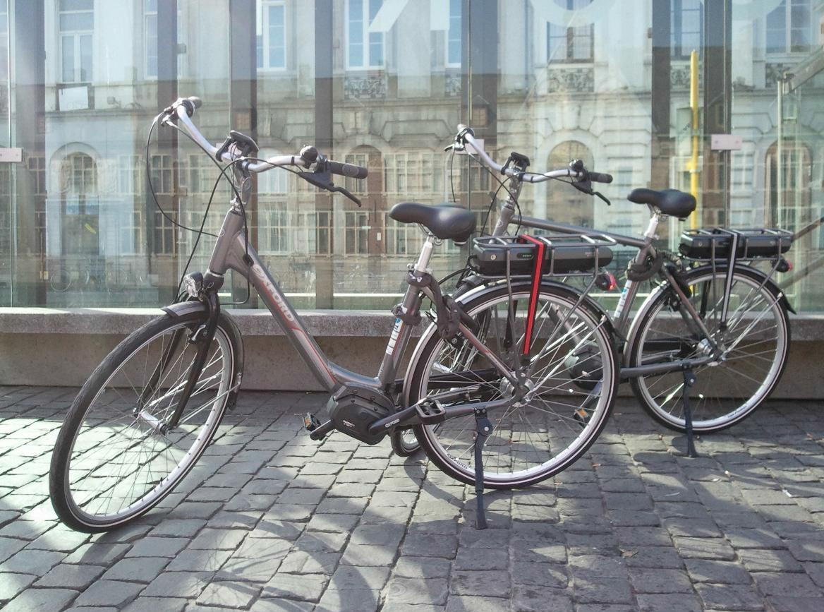 Aanbod elektrische fietsen personeelsleden UGent en Gentse hogescholen Fiets 1/ Oxford elektrische fiets met shimano steps motor catalogusprijs 2480 euro Fiets 1/ Oxford Specificaties fiets:
