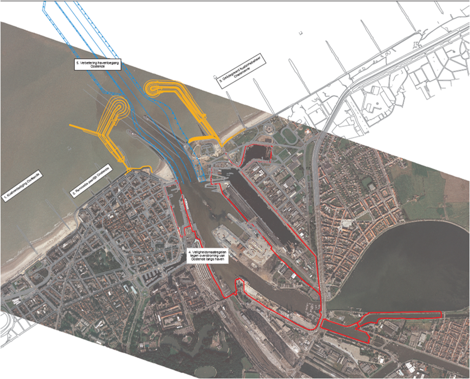 OW-plan Oostende Nieuwe haventoegang