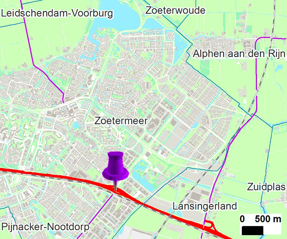Flora Holland N222/N466 Verbetering van de verkeersafwikkeling aansluitingen bij de A12 te Zoetermeer Bij deze genoemde aansluitingen moet in de verre toekomst rekening worden gehouden met