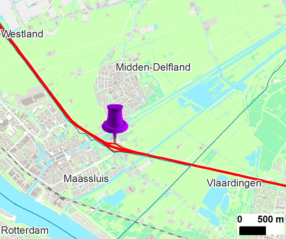 Noordwestelijke hoofdroute Den Haag Oude Veiling/afslag A20 Oude Veiling/afslag A20 Maassluis Maassluis (Midden-Delfland/ Maassluis) Maassluis ontwikkelt samen met de Lely Groep een nieuwe woonwijk