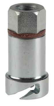 960593 Schuifsmeerkop 16mm M10x1.0 Duwtype Met swivel joint voor betere bereikbaarheid van de smeernippel.