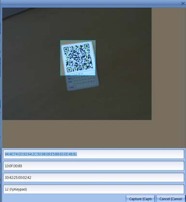 op volledigheid of sluit een webcam aan en druk op QR-code scannen Houd de QR-code zo voor de camera, dat deze wordt vastgelegd.