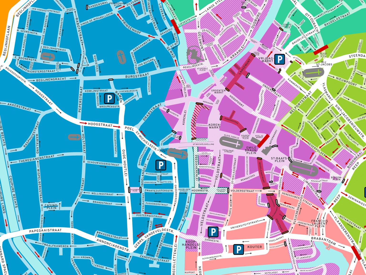 Voetgangerstraten Dagelijks 11u-18u Lange Munt Donkersteeg