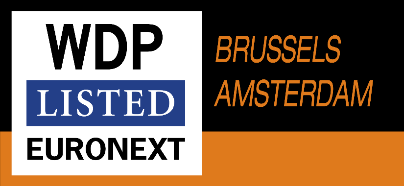 ISIN-code: BE0003763779 Voor meer informatie kan u steeds terecht bij: WDP Comm. VA Joost Uwents Mickael Van den Hauwe Blakebergen 15 CEO CFO 1861 Wolvertem Belgium www.wdp.