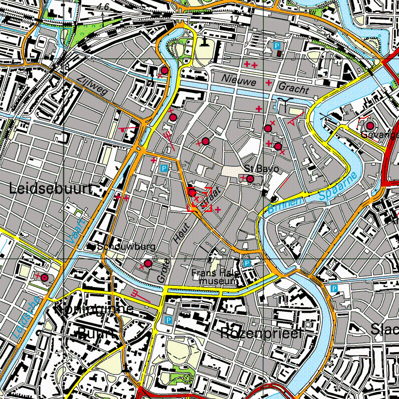 Kadastraal plan Omgevingskaart 0 m 125 m 625 m Deze kaart is noordgericht.