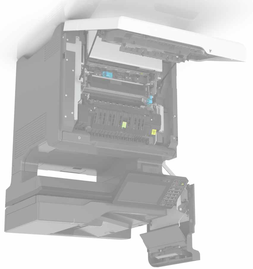 Printer onderhouden 82 4 Verwijder de beeldverwerkingskit.