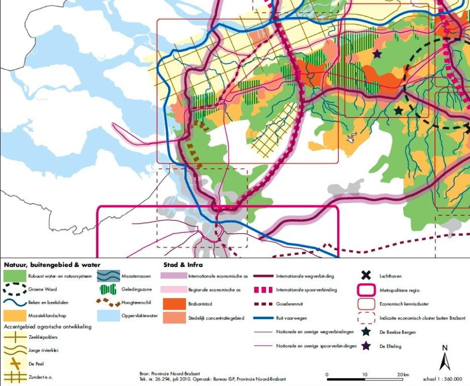 2. Ruimte voor agrarische ontwikkeling De provincie wil ruimte bieden voor verdere ontwikkeling en schaalvergroting van de land- en tuinbouw.